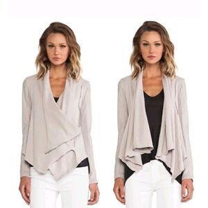 BLANK NYC Private Practice Moto Jacket Faux Leather Full Zip Size L